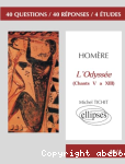 L'Odyssée d'Homère (Chants V a XIII) vignette
