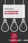La philosophie de l'éducation vignette